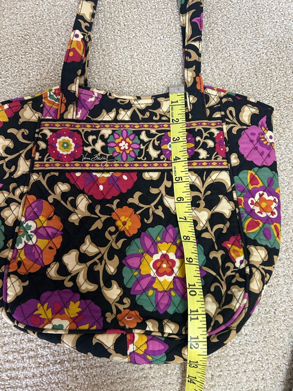 Bundle Vera Bradley Totes Suzani Floral and Dogwood Pattern - Picture 3 of 7